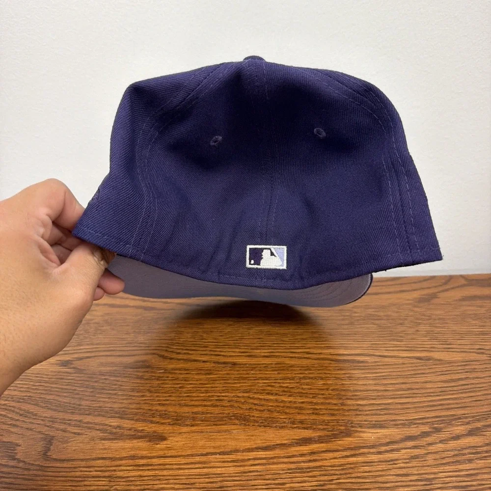 Yankee Purple World Series Fitted 7/ 3/8 New Era